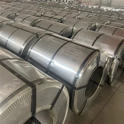 Het doppad galvaniserad spole